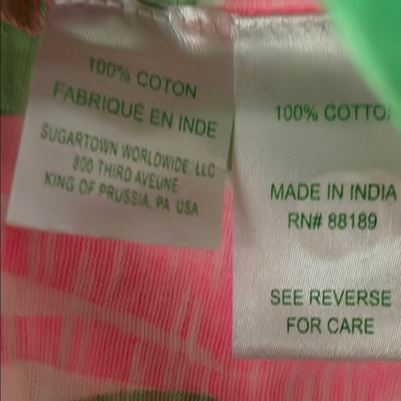 Lilly Puliter Bonita tunic coverup dress Sz. L - Picture 11 of 11